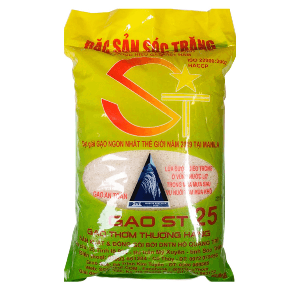 Gạo ST Bao 10Kg