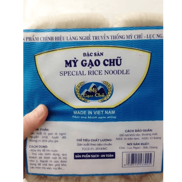 Mỳ Gạo Chũ 800g
